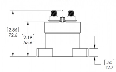 Contactor DC 12/24V 500A - Imagen 5